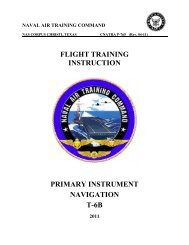 Flight Training Instruction - Cnatra - U.S. Navy