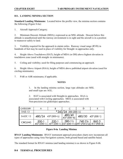 Flight Training Instruction - Cnatra - U.S. Navy