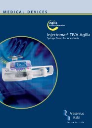 Injectomat® TIVA Agilia - Fresenius Kabi
