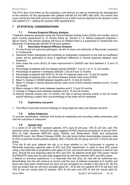 Protocol Title : A Randomised, open labelled study in anti ... - EME