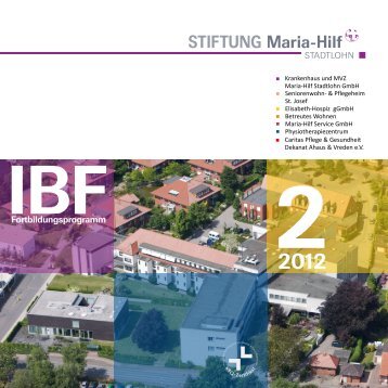 Aktueller IBF-Kalender - Krankenhaus Maria Hilf