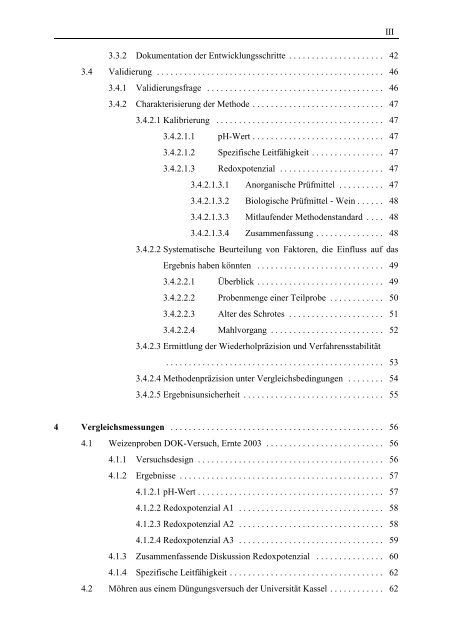 Entwicklung und Validierung einer elektrochemischen Methode zur ...