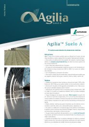 Ficha Técnica de Agilia Suelo A - Lafarge