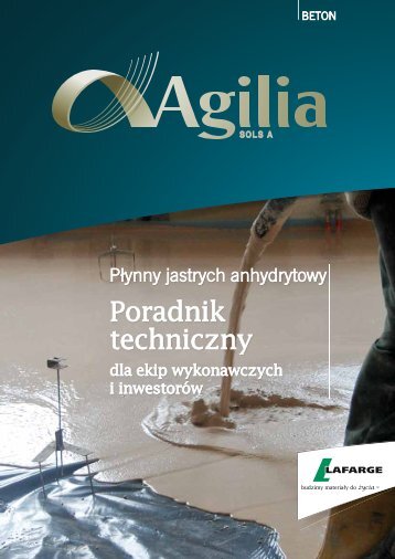 Poradnik Techniczny Agilia Sols A - Lafarge