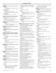 GENERAL INDEX LEP – LIL - The Mineralogical Record