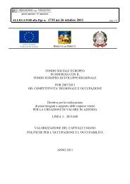 Bollettino Ufficiale della Regione del Veneto - Regione Veneto