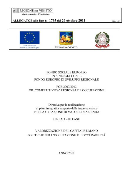 Bollettino Ufficiale Della Regione Del Veneto Regione Veneto