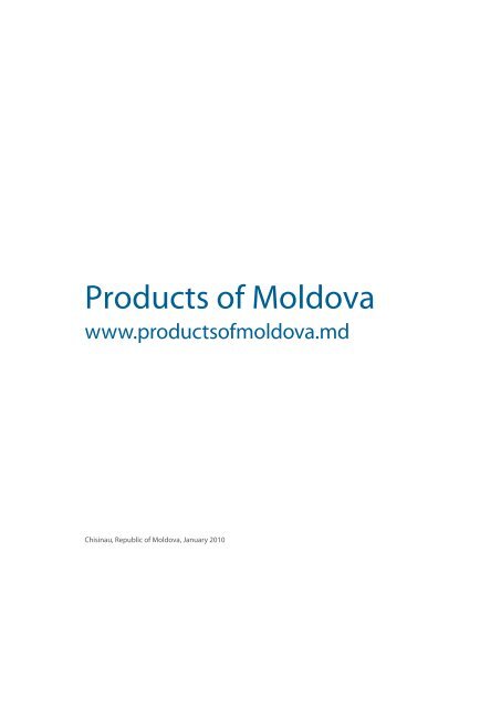 January 2010 - Products of Moldova