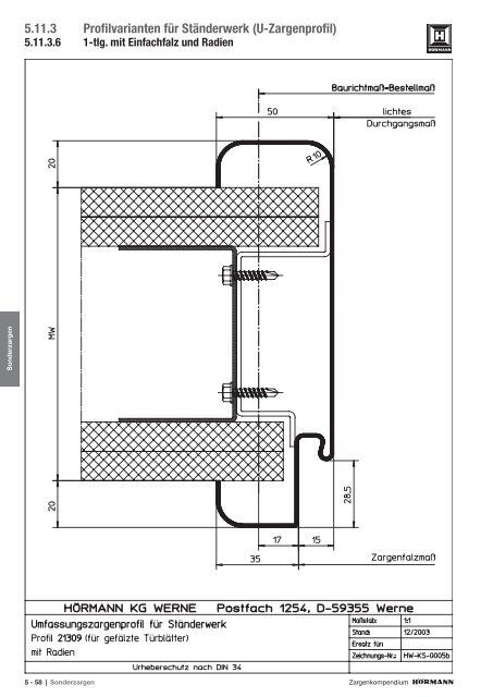 Download Zargenkompendium (PDF) - Hörmann KG