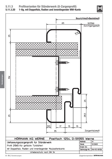 Download Zargenkompendium (PDF) - Hörmann KG