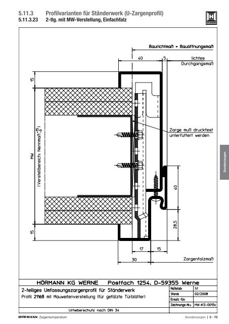 Download Zargenkompendium (PDF) - Hörmann KG