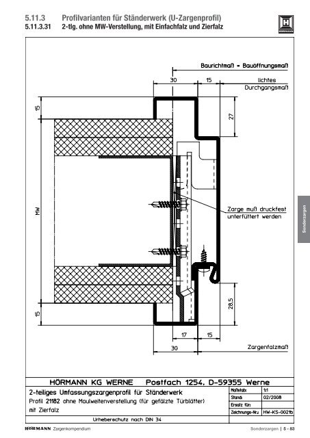 Download Zargenkompendium (PDF) - Hörmann KG