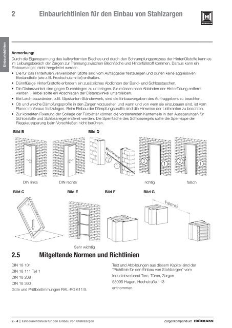 Download Zargenkompendium (PDF) - Hörmann KG