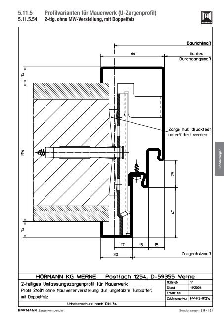 Download Zargenkompendium (PDF) - Hörmann KG