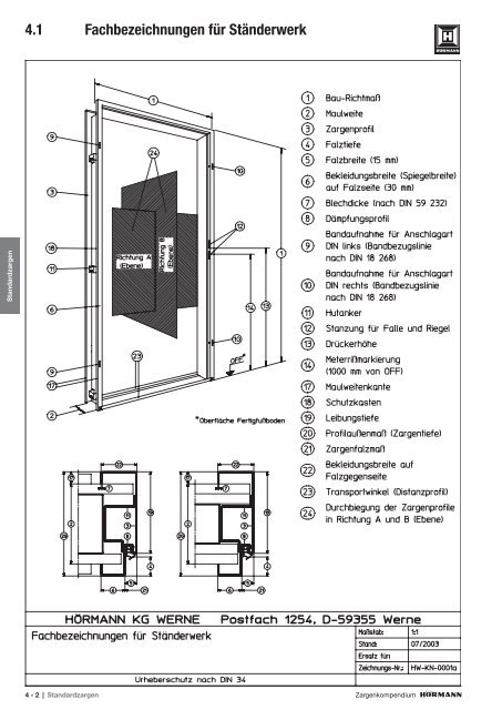 Download Zargenkompendium (PDF) - Hörmann KG