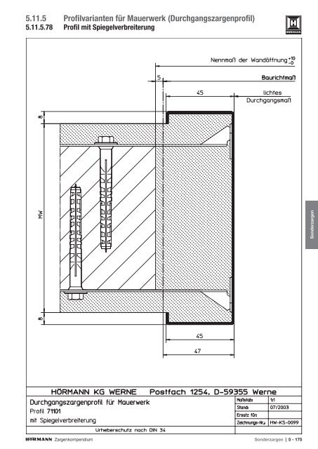 Download Zargenkompendium (PDF) - Hörmann KG