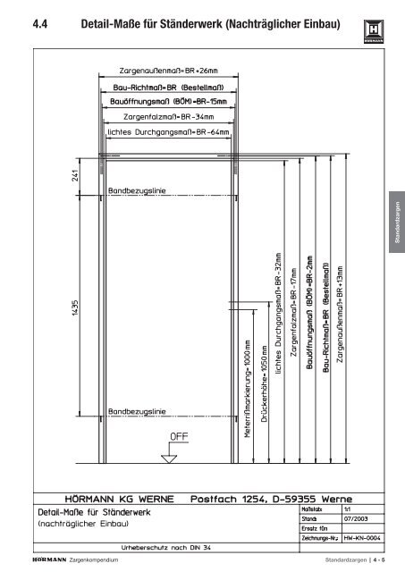 Download Zargenkompendium (PDF) - Hörmann KG