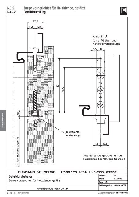 Download Zargenkompendium (PDF) - Hörmann KG