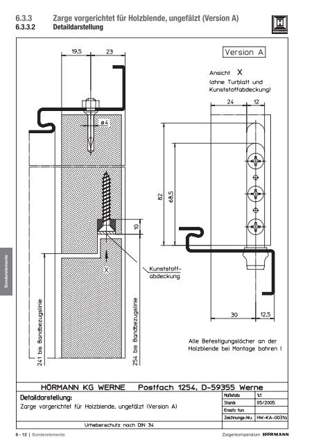 Download Zargenkompendium (PDF) - Hörmann KG