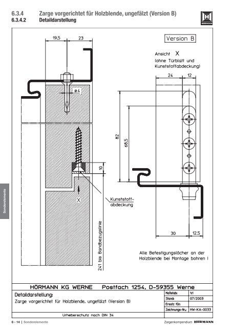 Download Zargenkompendium (PDF) - Hörmann KG