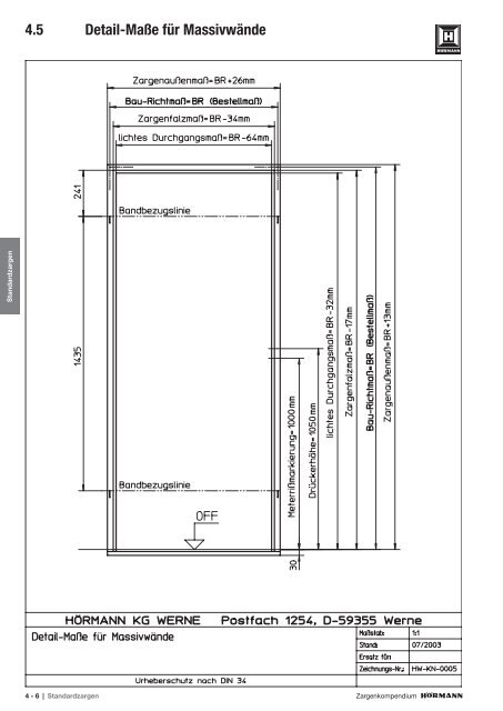 Download Zargenkompendium (PDF) - Hörmann KG