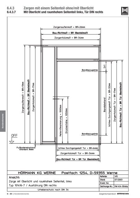 Download Zargenkompendium (PDF) - Hörmann KG