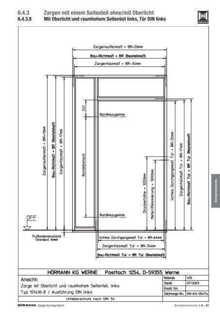 Download Zargenkompendium (PDF) - Hörmann KG