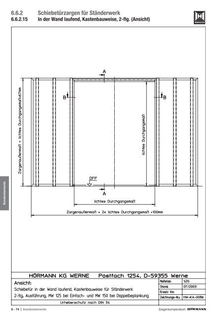 Download Zargenkompendium (PDF) - Hörmann KG