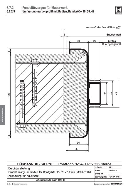 Download Zargenkompendium (PDF) - Hörmann KG