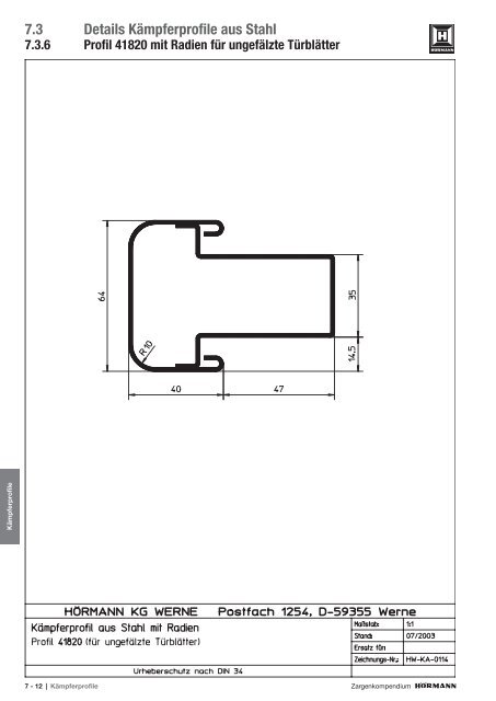 Download Zargenkompendium (PDF) - Hörmann KG