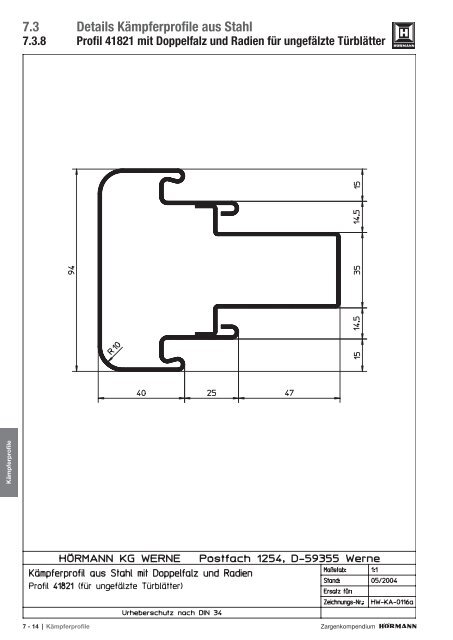 Download Zargenkompendium (PDF) - Hörmann KG