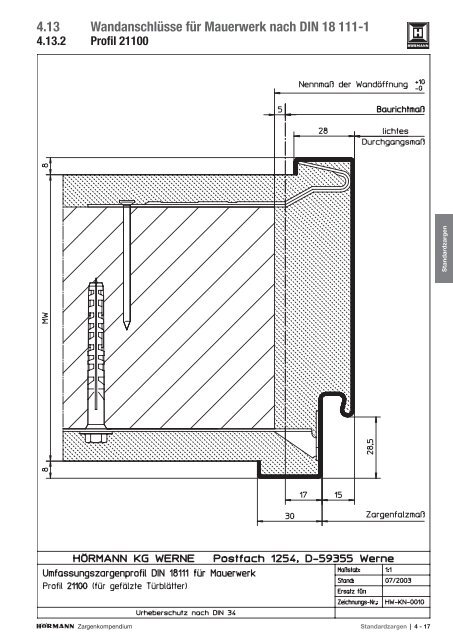 Download Zargenkompendium (PDF) - Hörmann KG