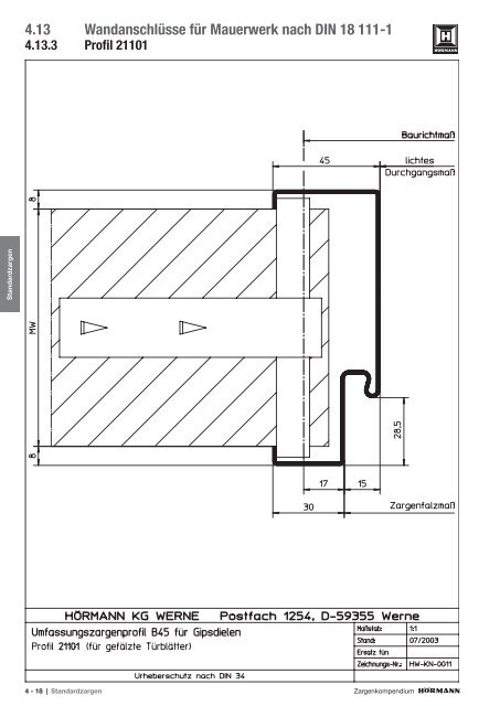 Download Zargenkompendium (PDF) - Hörmann KG