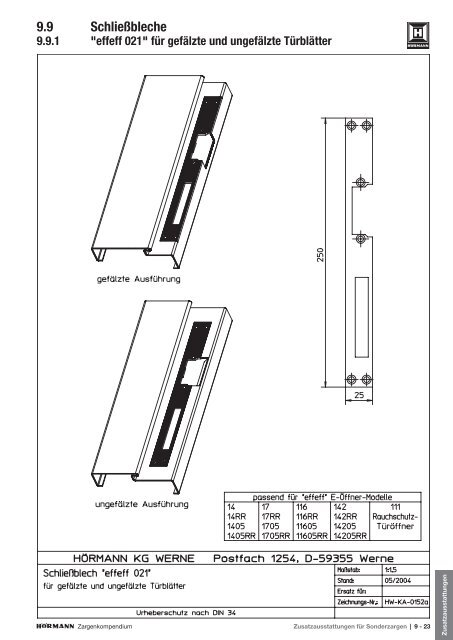 Download Zargenkompendium (PDF) - Hörmann KG