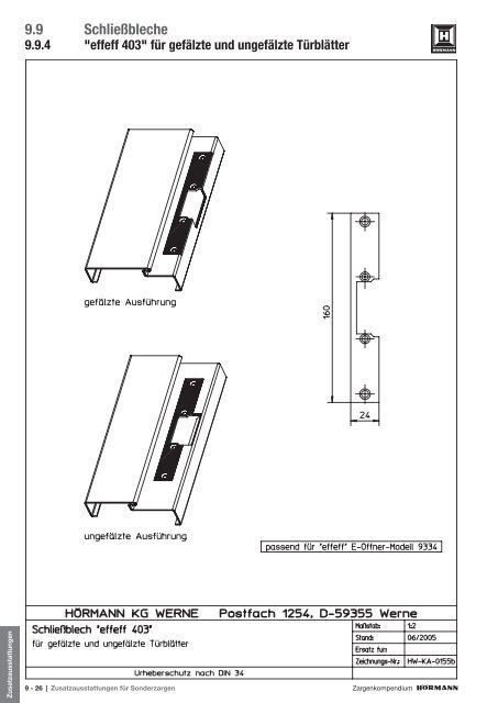 Download Zargenkompendium (PDF) - Hörmann KG