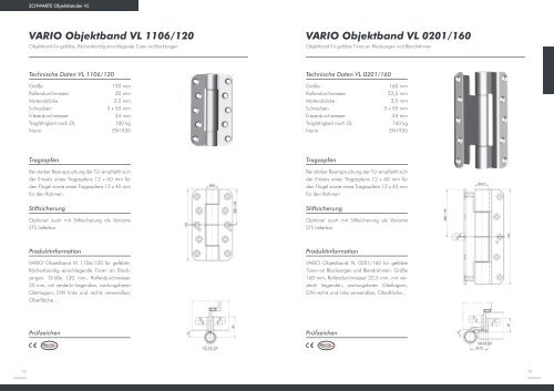 VARIO Objektband VLX 0102/120