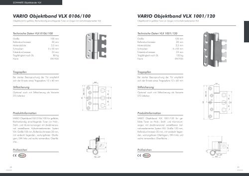 VARIO Objektband VLX 0102/120