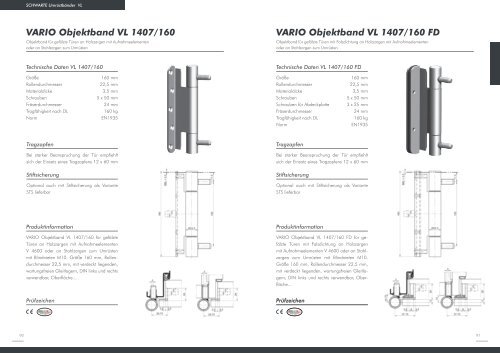 VARIO Objektband VLX 0102/120