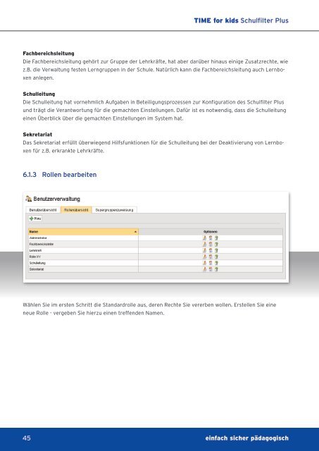 Schulfilter Plus 2.1.04 Was ist neu? - TIME for kids