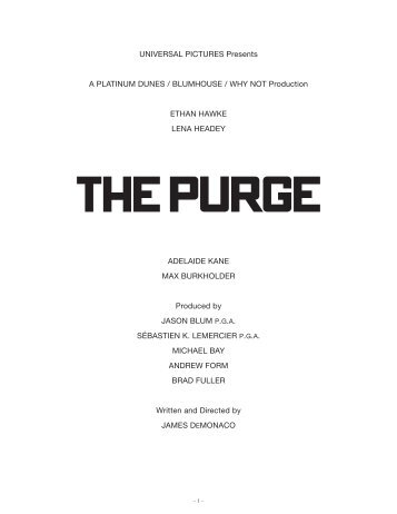 THE_PURGE_Production_Information