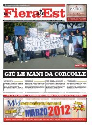 GIÙ LE MANI DA CORCOLLE - la Fiera dell'Est