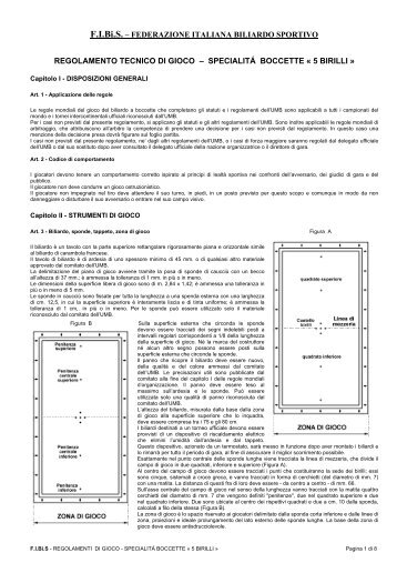 Boccetta - Mbm biliardi