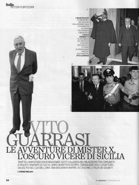 Vito Guarrasi cugino di Cuccia visto da Piero Melati ... - iskra