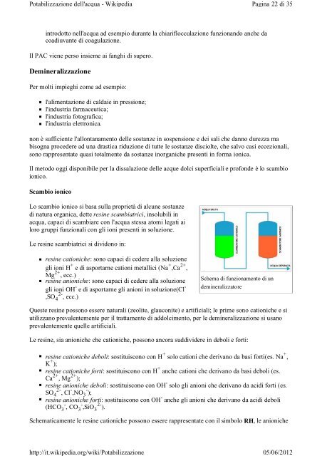 Potabilizzazione acque - Ecogenia