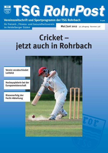 Mai/Juni 2012 - TSG Rohrbach