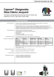 Capaver® Glasgewebe Glass Fabrics Jacquard - Caparol