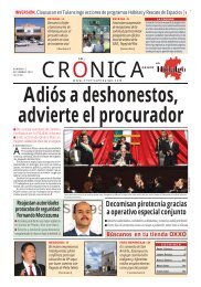 Versión Impresa - La Crónica de Hoy en Hidalgo