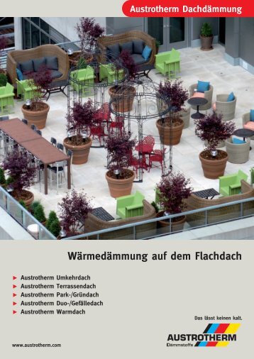 Wärmedämmung auf dem Flachdach - Austrotherm Dämmstoffe