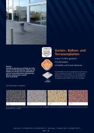 Garten , Balkon und Terrassenplatten