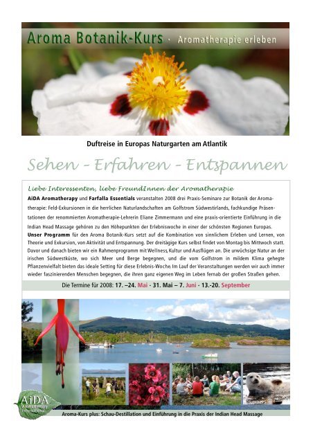 Sehen – Erfahren – Entspannen - Farfalla